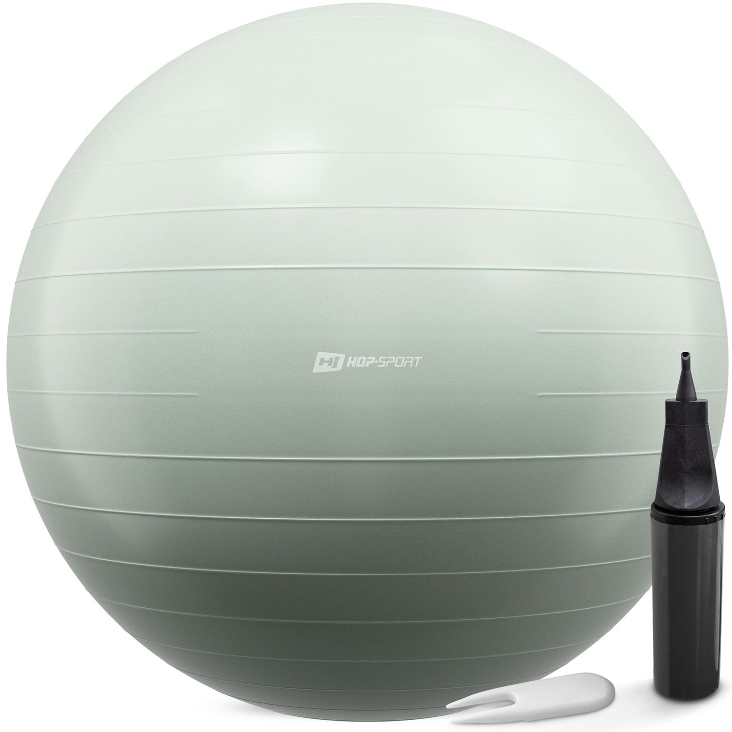 Gymnastický míč s pumpou 85 cm zelený
