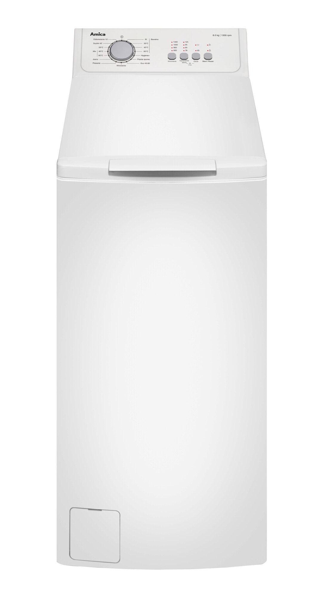 Pralka Amica AGA3T813ANi Classic Biały 8 kg 1300 RPM LogicDrive 3.0