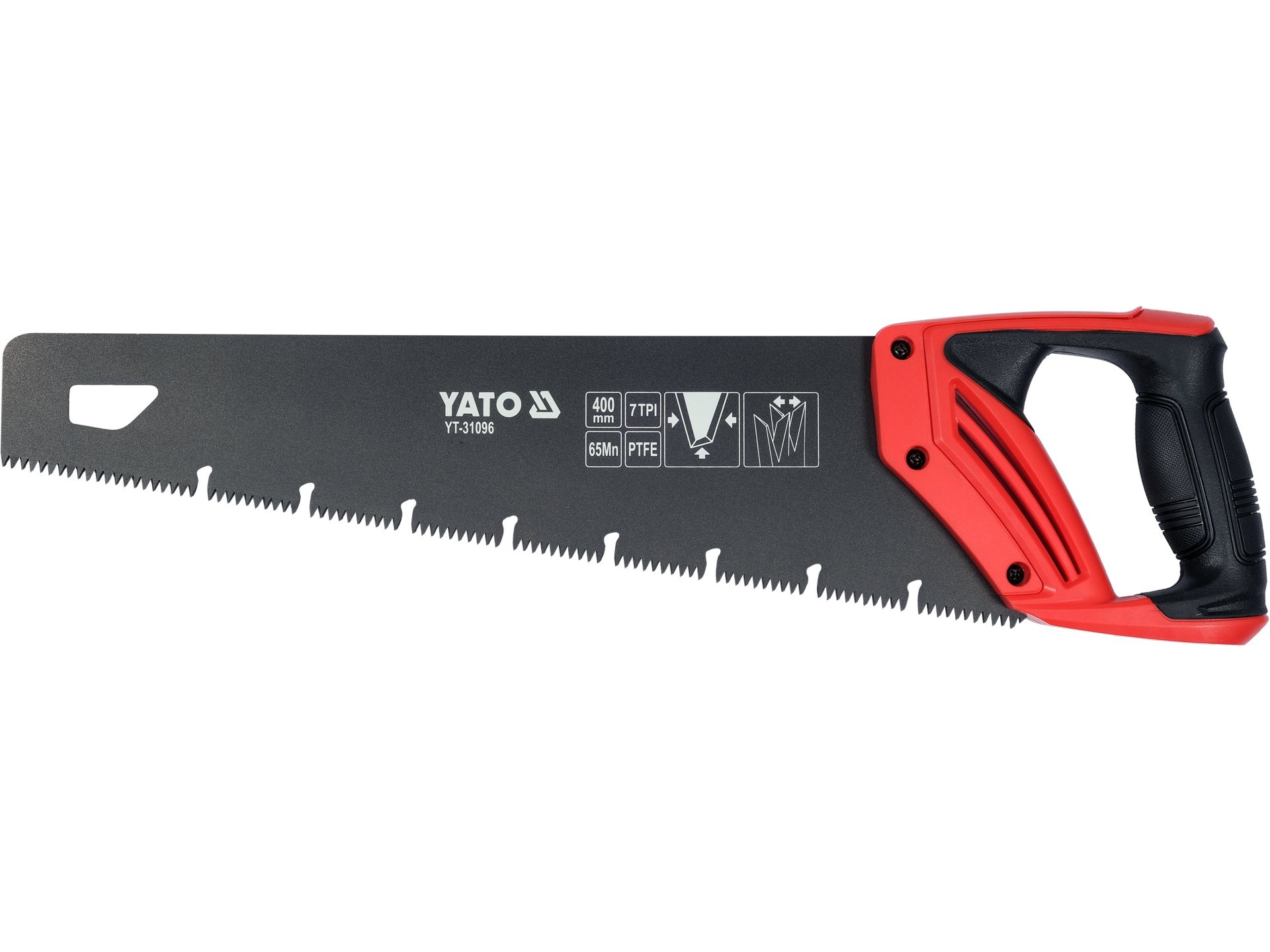 Piła ręczna do drewna YATO uniwersalna stolarska ogrodowa 7 TPi 62cm YT-31096