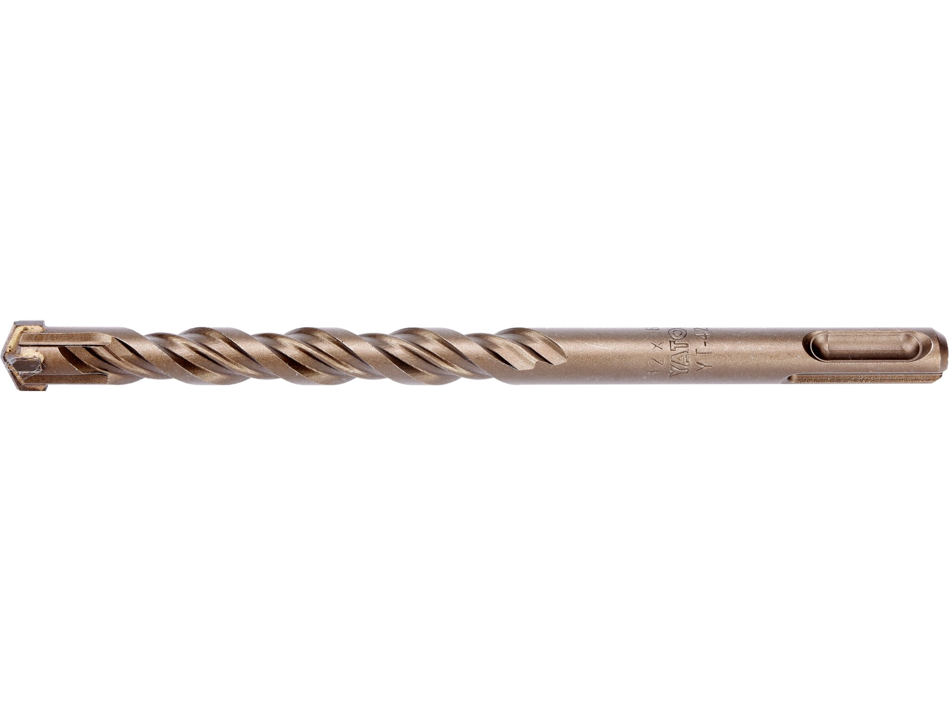 Wiertło krzyżowe do betonu YATO przebiciowe SDS plus 12mm 160mm YT-4214