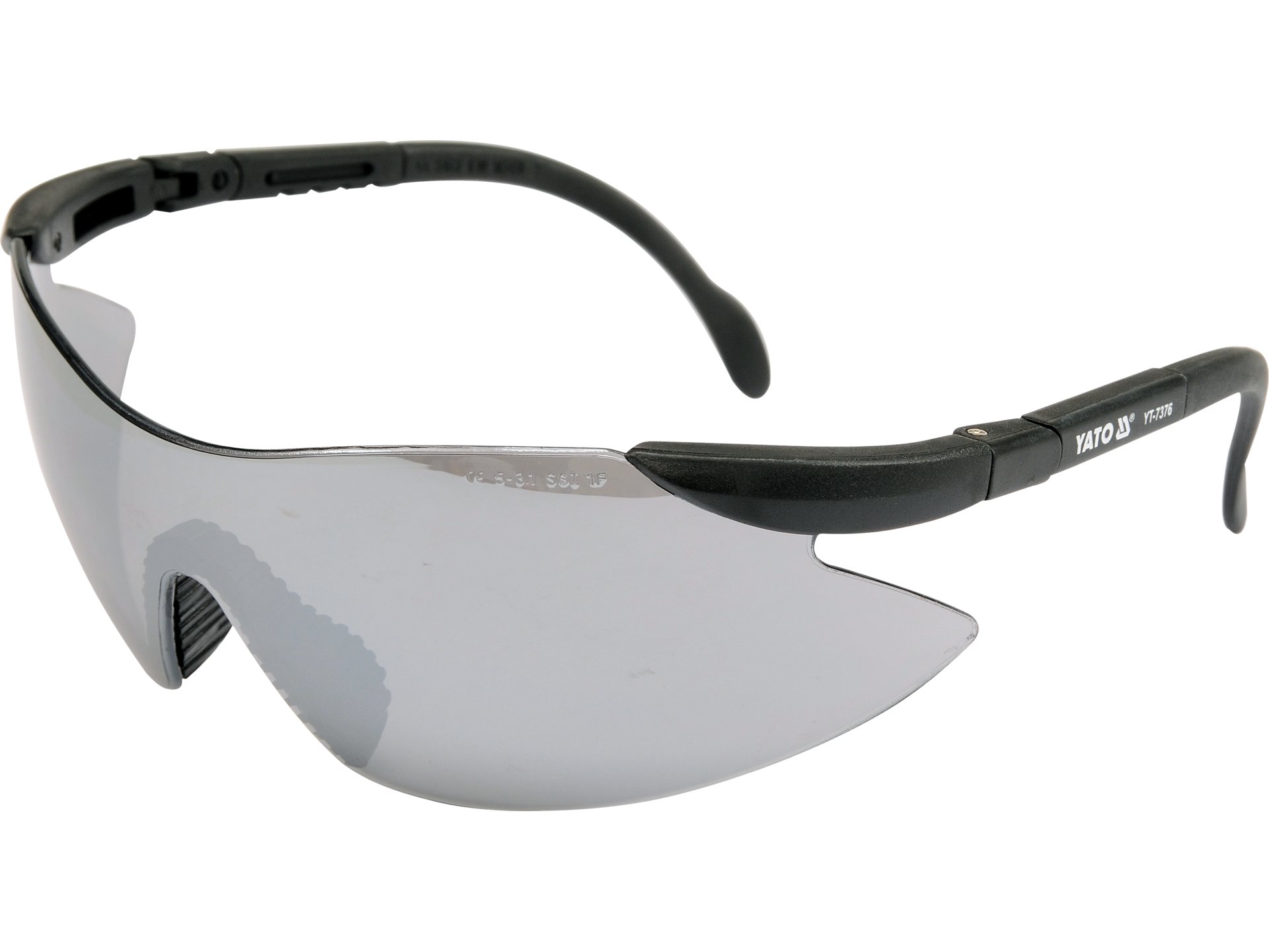 Okulary ochronne YATO przeciwodpryskowe przyciemniane robocze bhp YT-7376