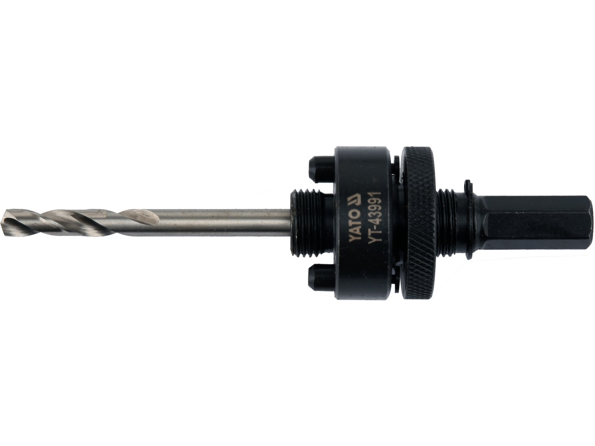 Pilot HSS do otwornic YATO uniwersalny gwint 5/8 cala uchwyt HEX 10mm YT-43991