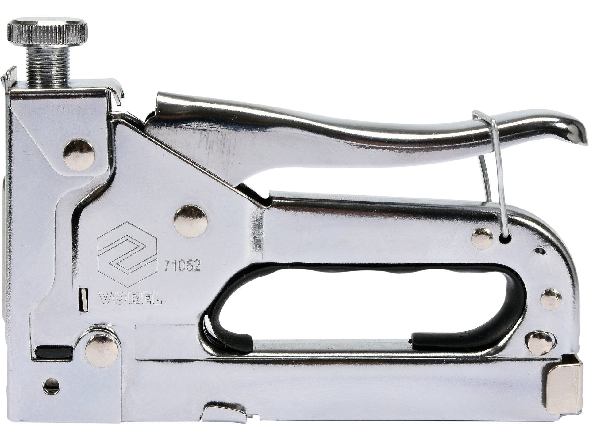 Zszywacz tapicerski VOREL ręczny 4-14mm regulacja docisku metalowy 71052