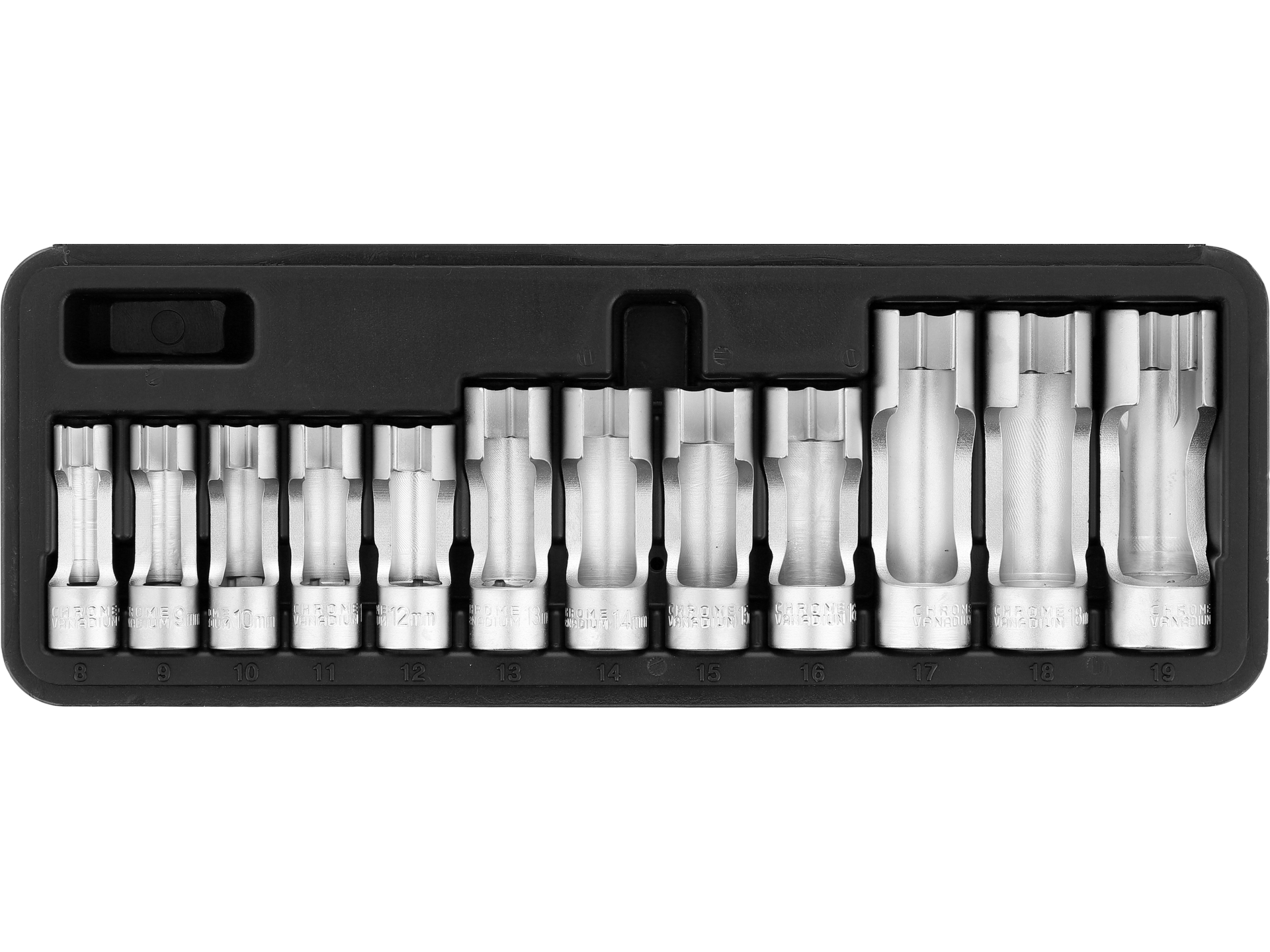 Zestaw nasadek otwartych 3/8" 12 elementów YATO YT-17505