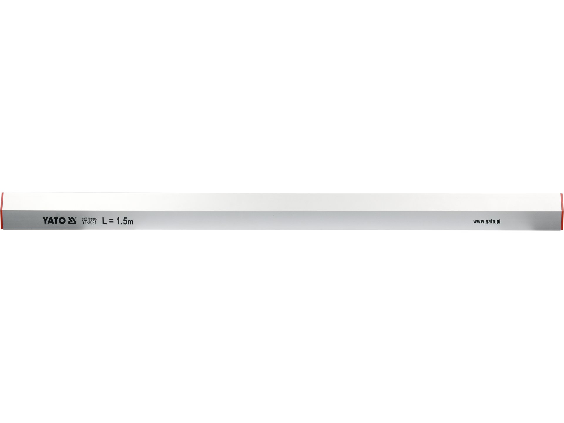 Łata murarska YATO 3m aluminiowa tynkarska z poziomicą YT-3084
