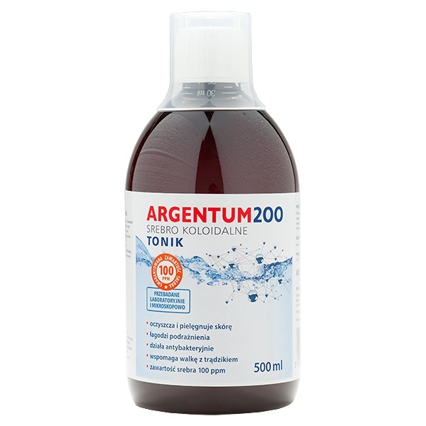 Srebro koloidalne tonik 100 ppm (500 ml)