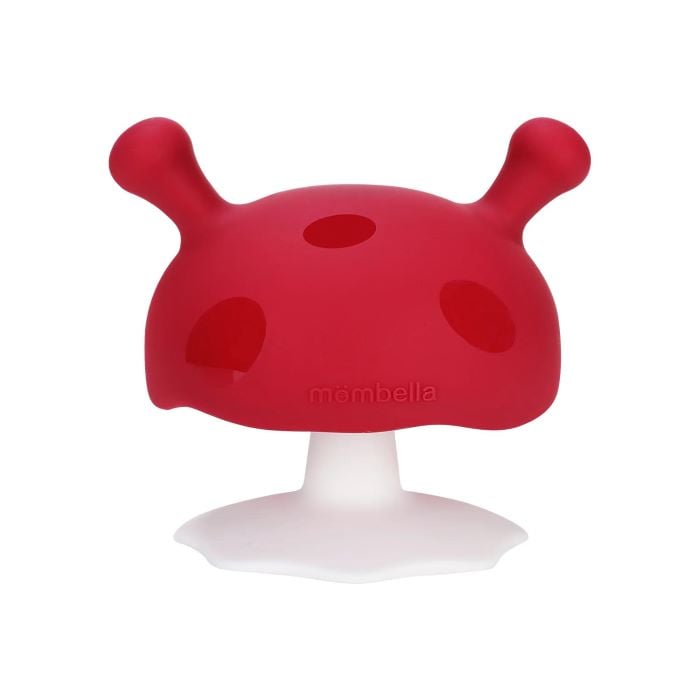 Mombella Mushroom - Gryzak-uspakajający-Chimney Red