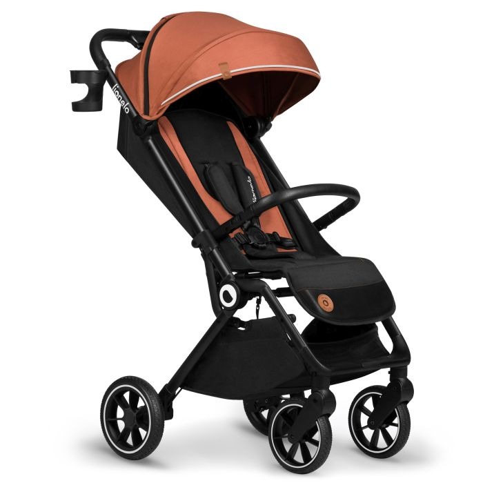 Lionelo Cloe - wózek spacerowy-Brown Rust