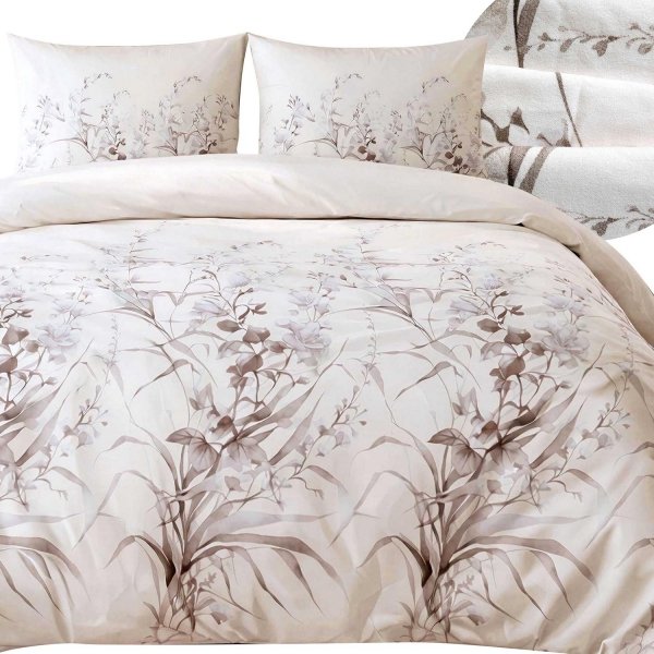 Pościel flanelowa, gruba FLANELA 140x200 wz. 31525/2 kolekcja FlaneLOVE