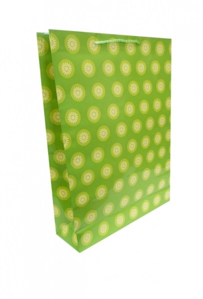 Ozdobne opakowanie, torebka na prezent 26x32 wz. Grochy 99