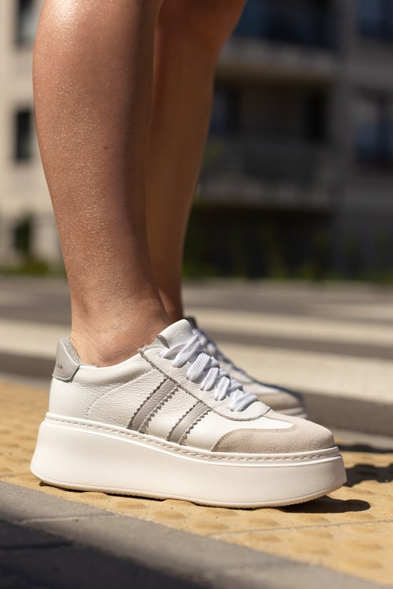 Sneakers SN41 - 14 Biały / szary