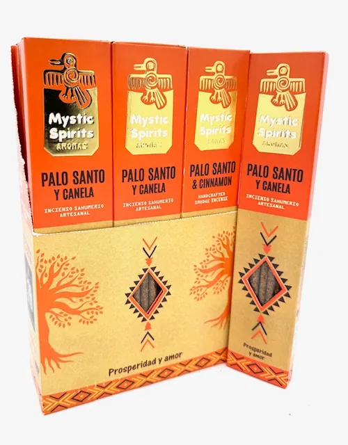 Kadzidełka MYSTIC SPIRITS Palo Santo Cinnamon (palo santo i cynamon) - 17g