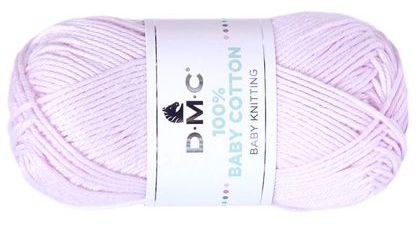 WŁÓCZKA DMC BABY COTTON 100% kol. 766 / liliowy