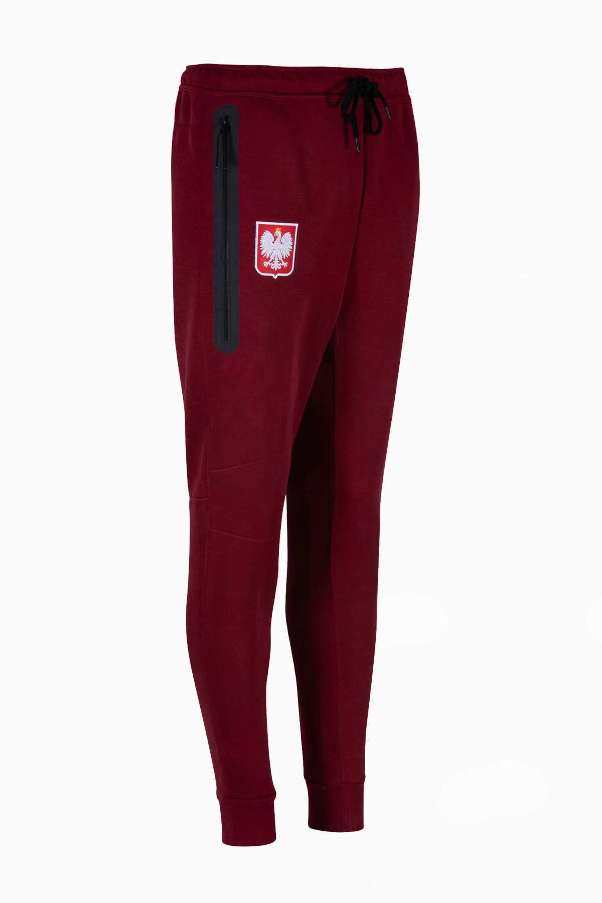 Spodnie Reprezentacji Polski Nike 2026 Tech Fleece Jogger - Bordowy