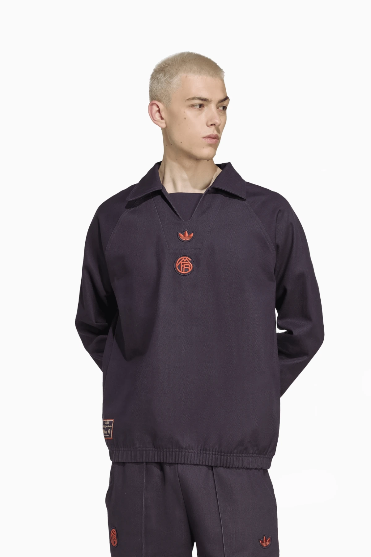 Bluza adidas FC Bayern 25/26 Terrace Icons Drill - Fioletowy