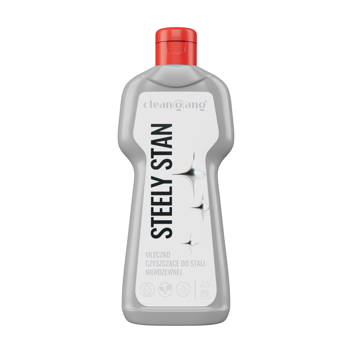 mleczko do czyszczenia stali nierdzewnej, 250 ml