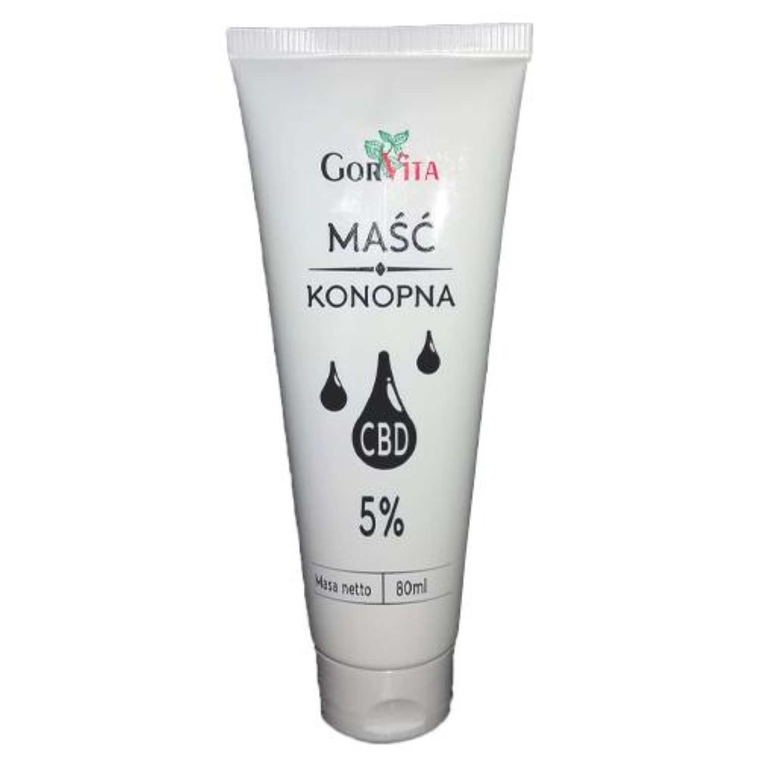 Gorvita - maść konopna 5% cbd, 80ml