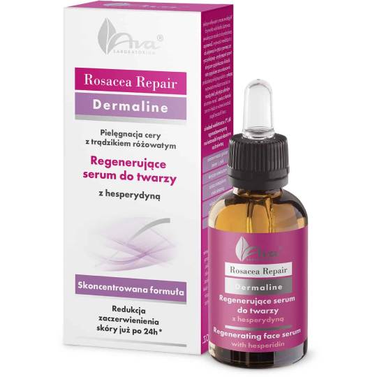 Ava rosacea repair - regenerujące serum do twarzy z hesperydyną, 30 ml