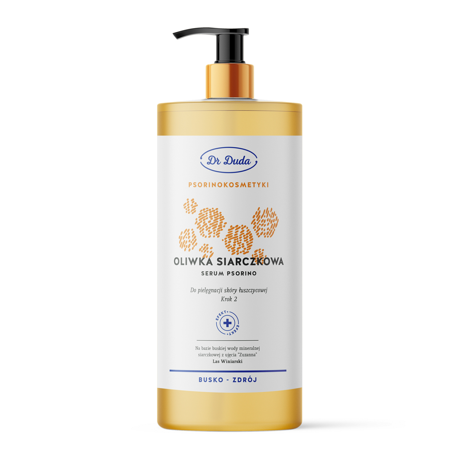 Dr duda serum psorino-mineral - oliwka siarczkowa do skóry suchej i łuszczycowej, 500 g