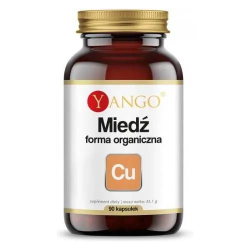 Yango miedź forma organiczna, 90 kapsułek