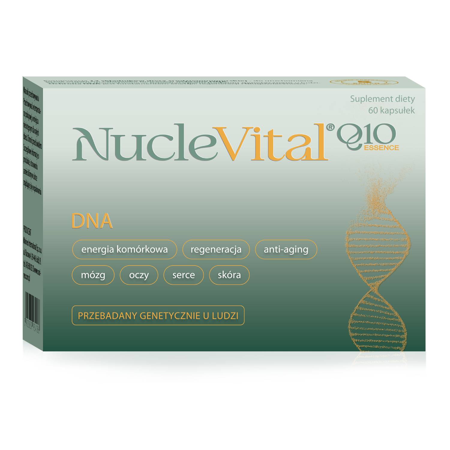 Nuclevital q10 essence, 60 kapsułek