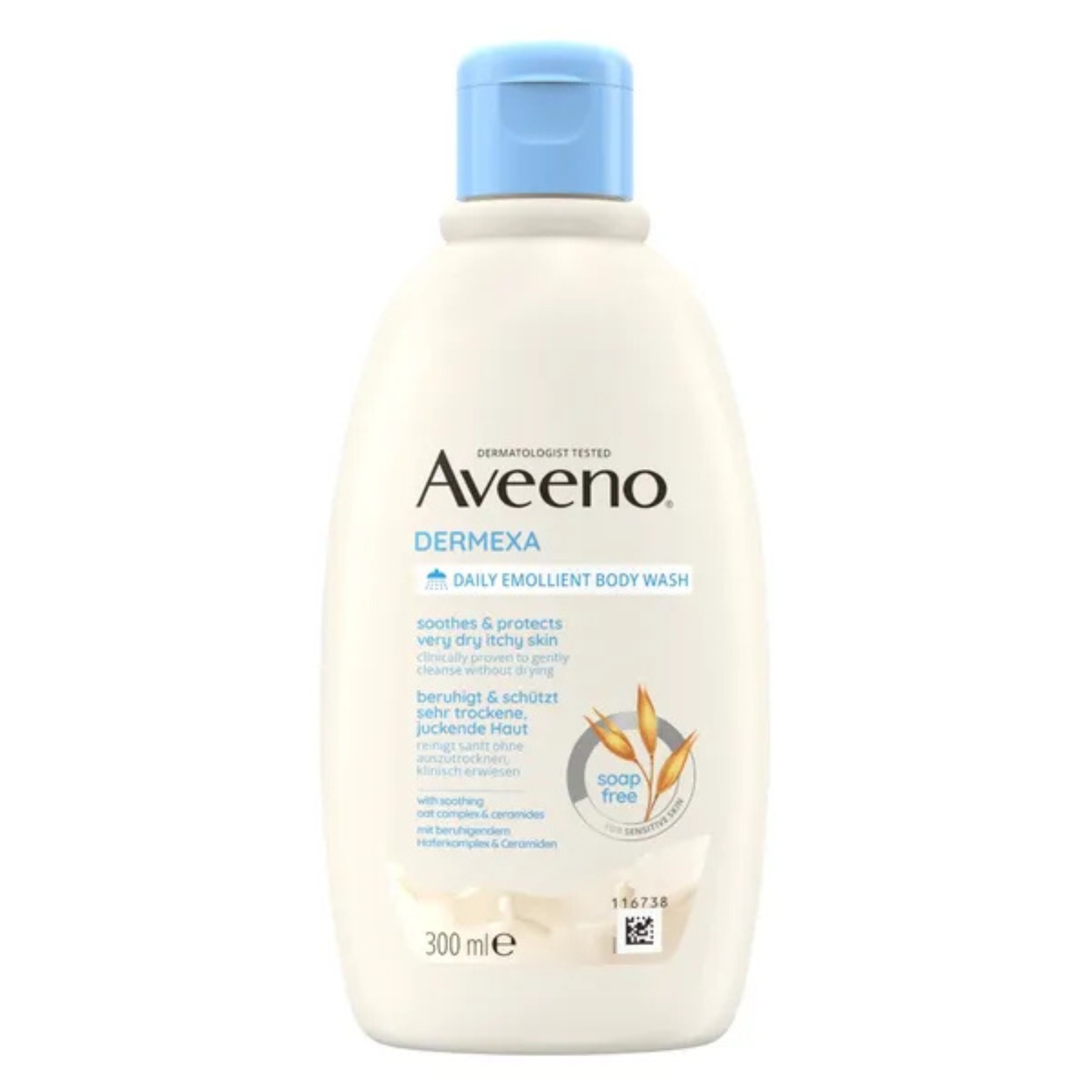 Aveeno - dermexa żel do mycia emolientowy, 300 ml