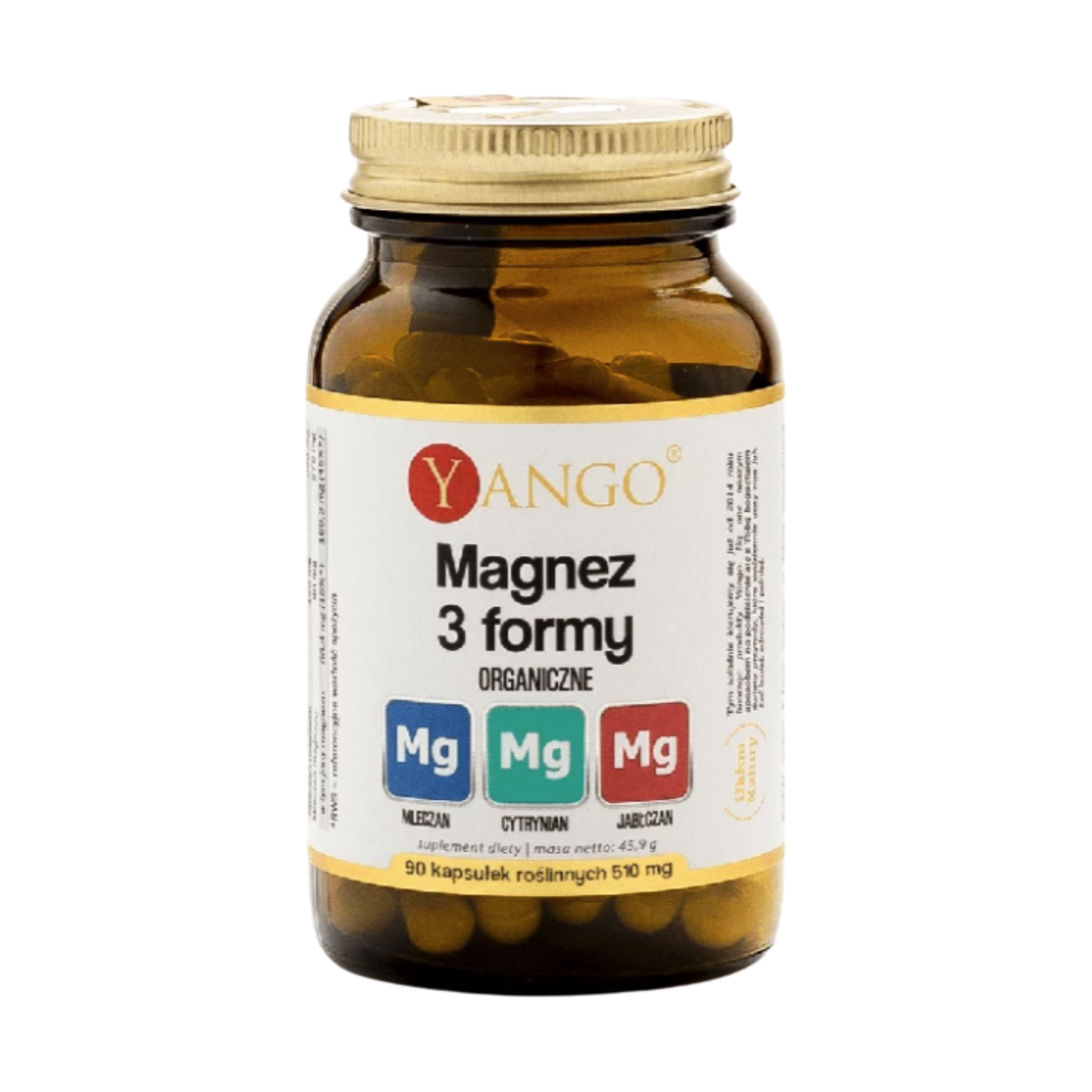 Yango magnez 3 formy, 90 kapsułek