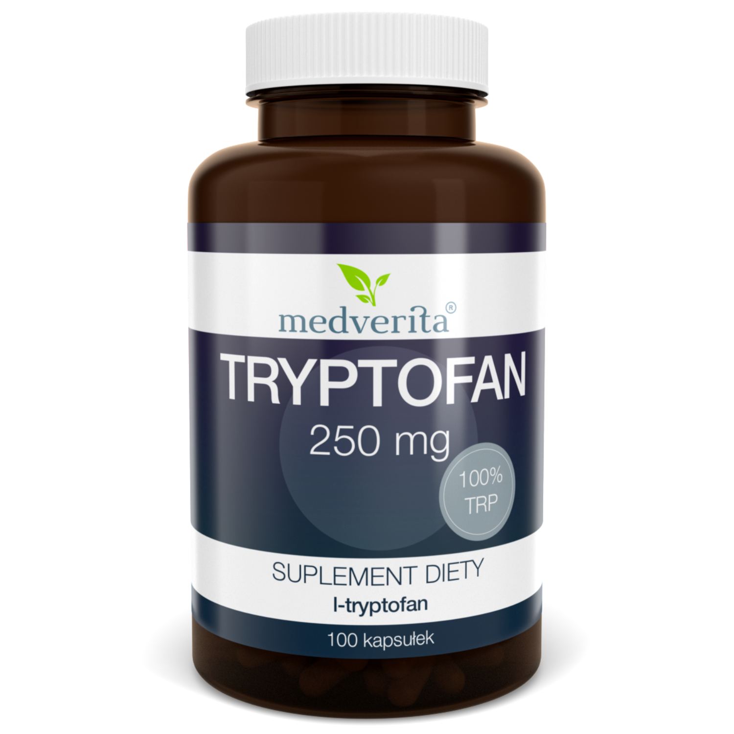 Medverita tryptofan 250 mg, 100 kapsułek