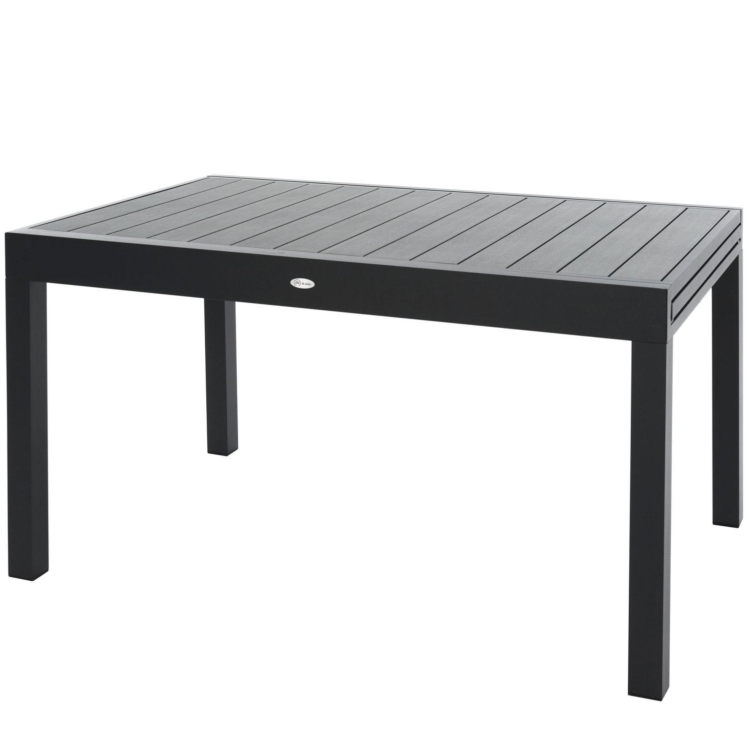 Záhradný stôl 135/270 x 90 cm Galipo šedý