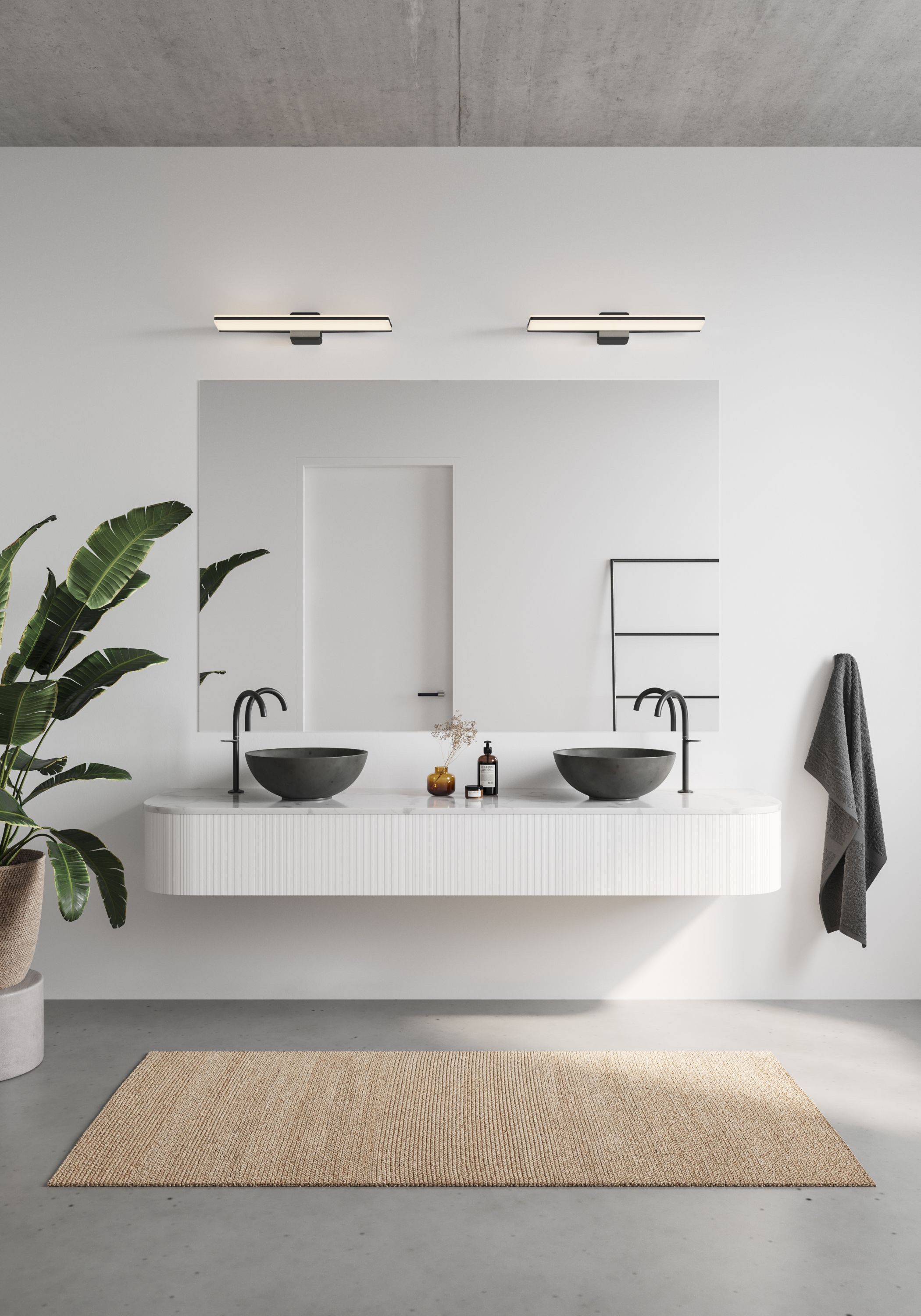 Nordlux Tinia kinkiet 1x24W LED czarny 2210141003