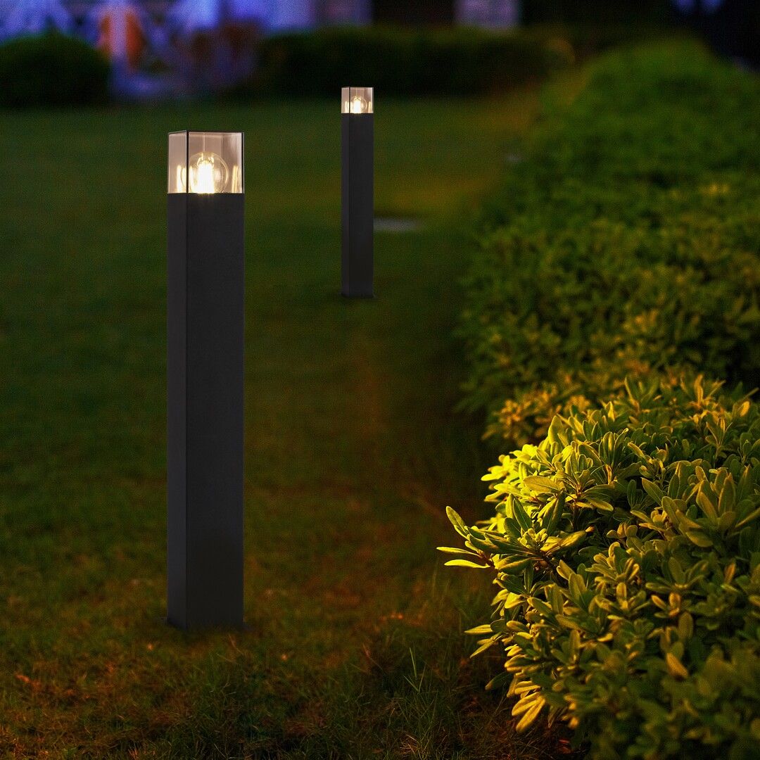 Rabalux Loanda lampa stojąca zewnętrzna 1x60 W czarna 77082 - Wysyłka w 24h