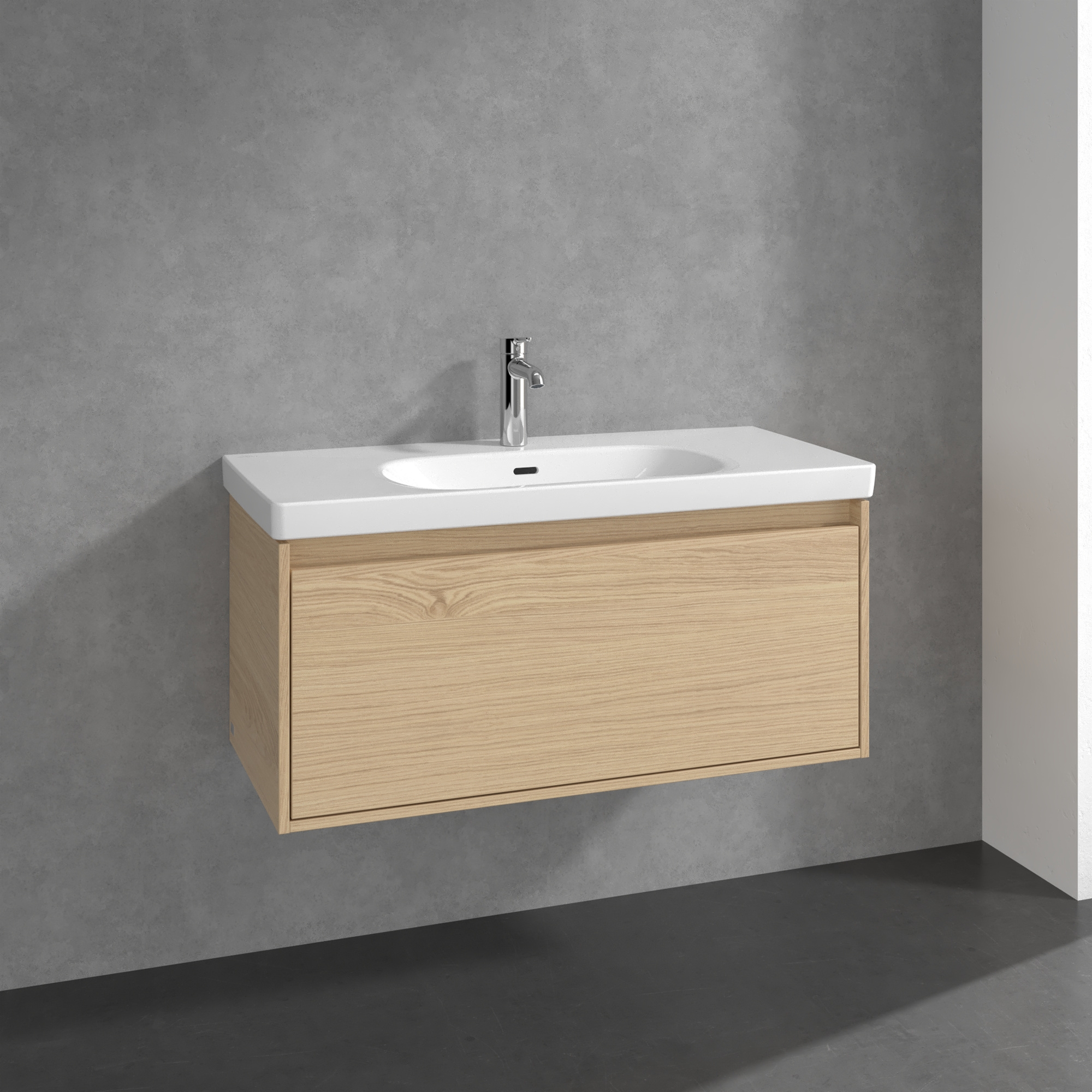 Villeroy & Boch Skyla szafka 97,2x43,9x43,6 cm podumywalkowa wisząca Nordic Oak C78900VJ