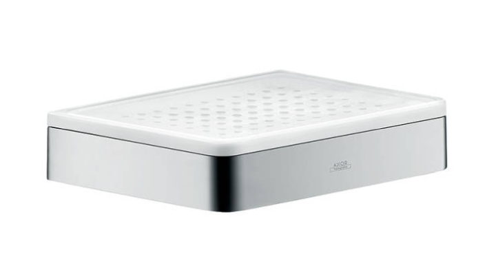 Axor Universal mydelniczka ścienna chrom/szkło 42803000