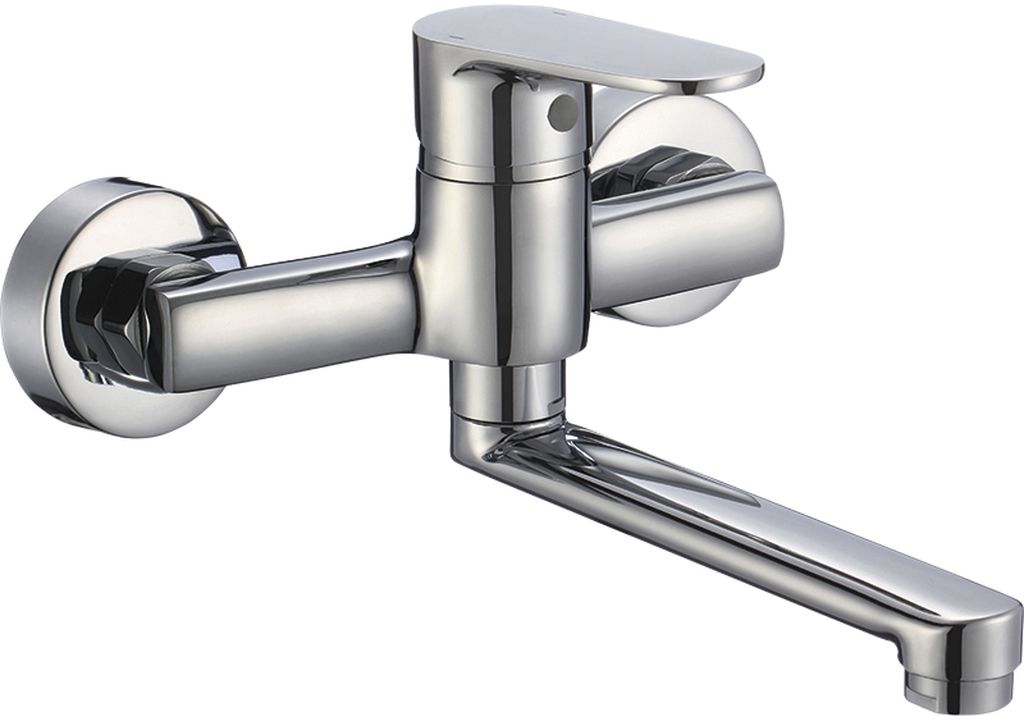 Kuchinox Pana bateria umywalkowa ścienna chrom BKN050D