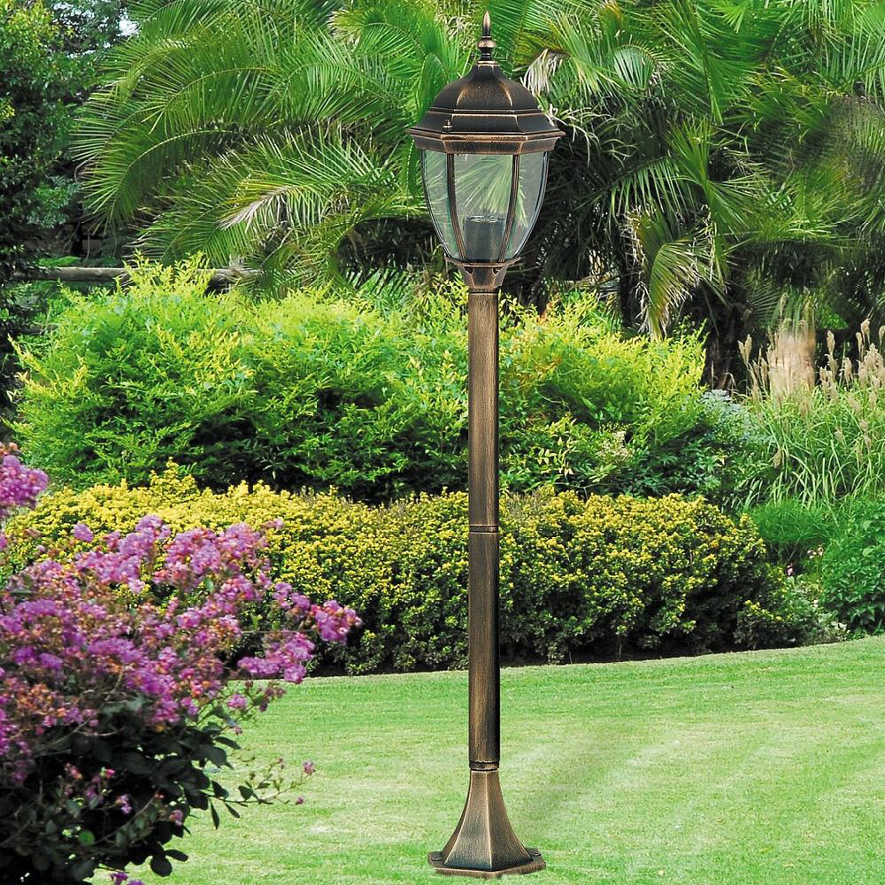 Rabalux Toronto lampa stojąca zewnętrzna 1x60 W złota 8385