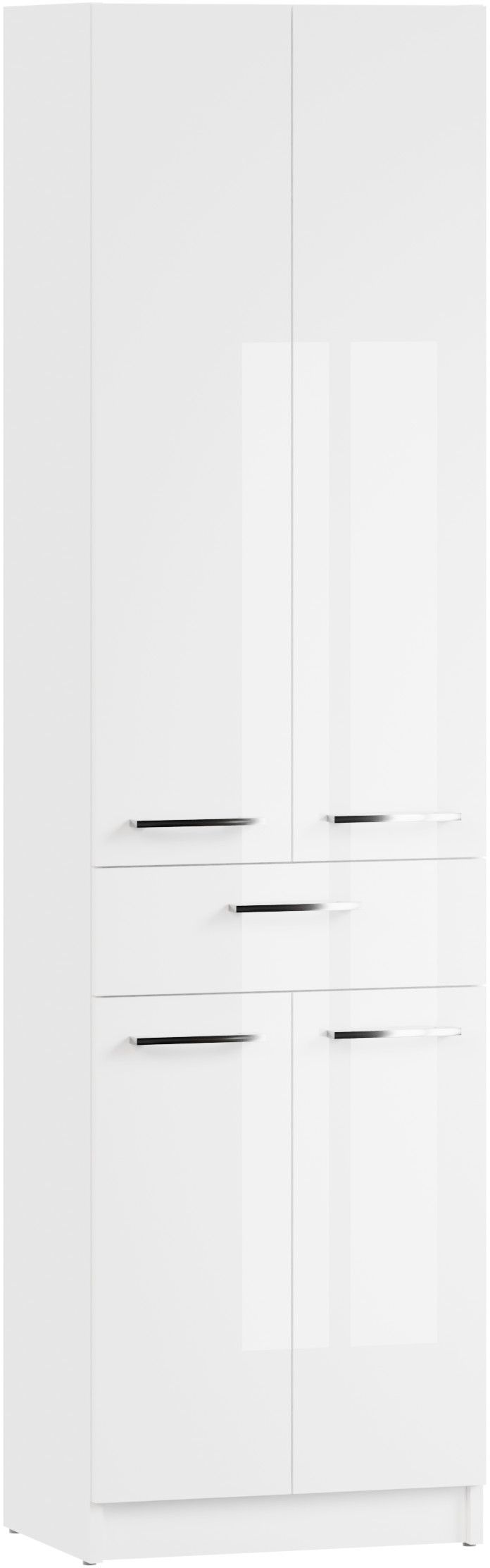 Astor Neo szafka 50x35x185 cm boczna stojąca biała AM-LES-250-07