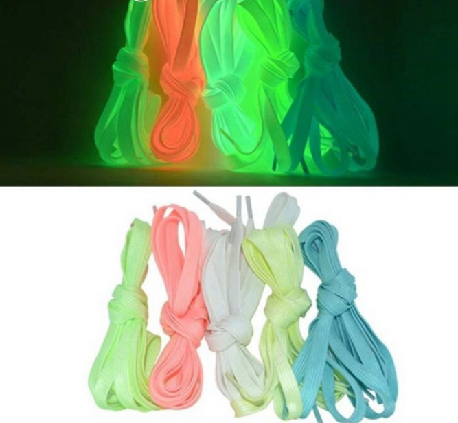 Sznurówki fluorescencyjne świecące