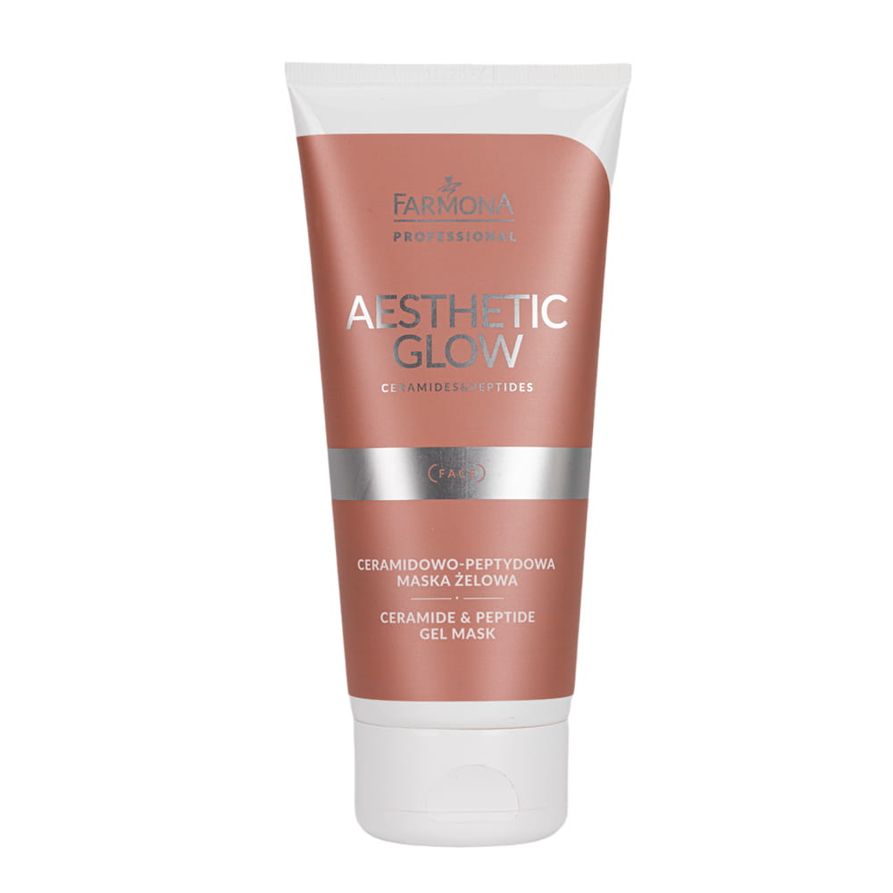 Maska żelowa do twarzy ceramidowo-peptydowa Farmona Aesthetic Glow 200ml