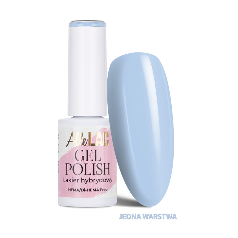 Lakier hybrydowy LED/UV Gel Polish Blues BL3 Sky AlleLac HEMA/Di-HEMA Free 6g