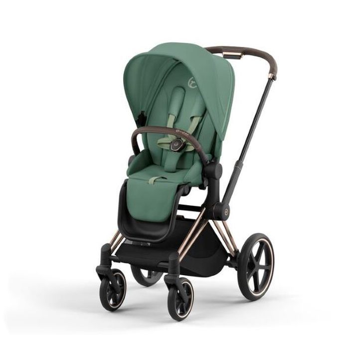Cybex Priam 4.0 - wózek spacerowy-Leaf Green-Matt Black