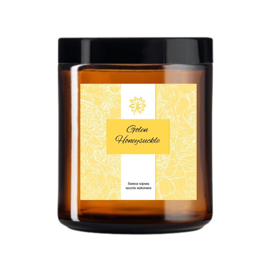 Świeca sojowa zapachowa Golden Honeysucle Well-Ness 100 ml