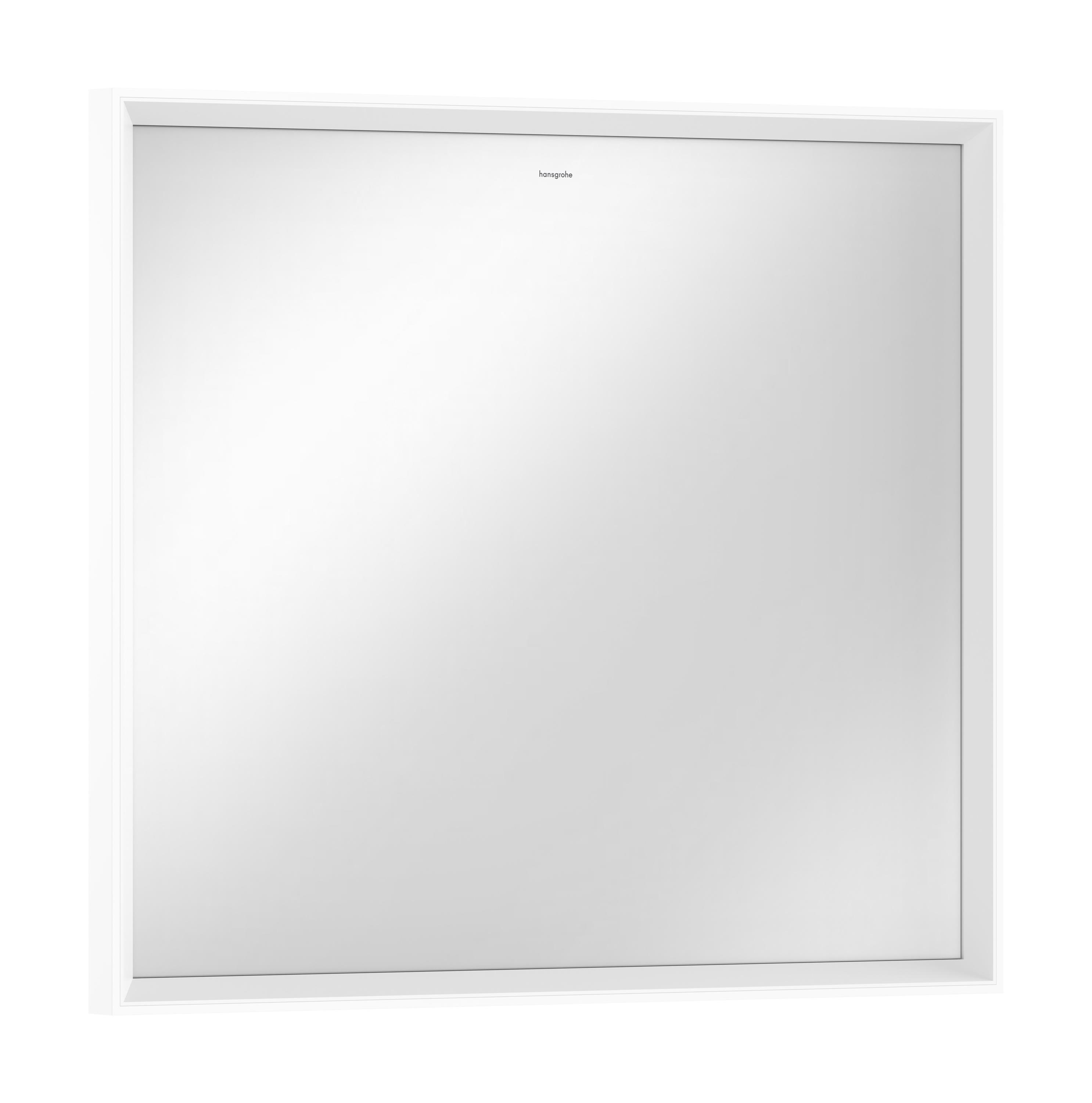 Darmowa Dostawa - Lustro 80.6x70.6 cm prostokątne z oświetleniem biały Hansgrohe Xarita E 54996700