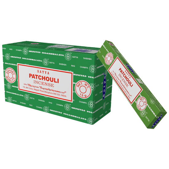 Kadzidełka SATYA Patchouli (paczuli) - 15g