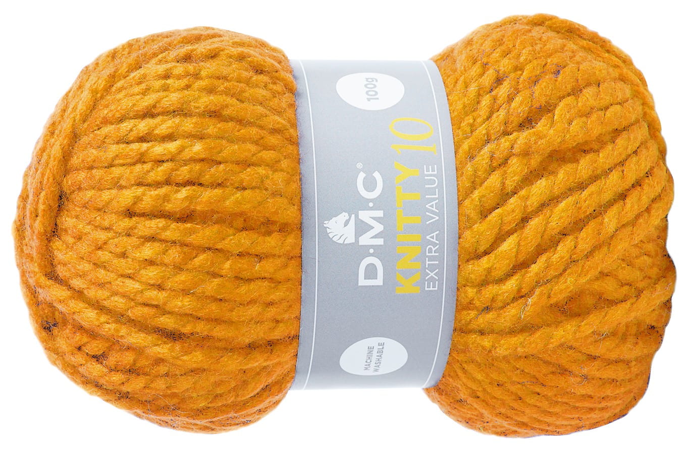 WŁÓCZKA DMC KNITTY 10 kol. 766 / złoty
