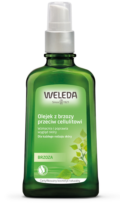 WELEDA Olejek z brzozy przeciw cellulitowi, 100 ml