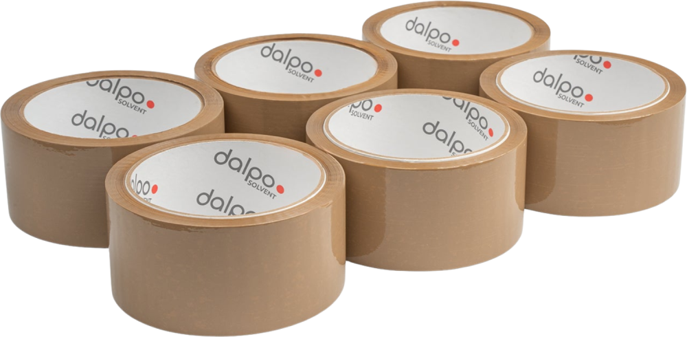 Taśma pakowa Dalpo 48mm x 54m brązowa