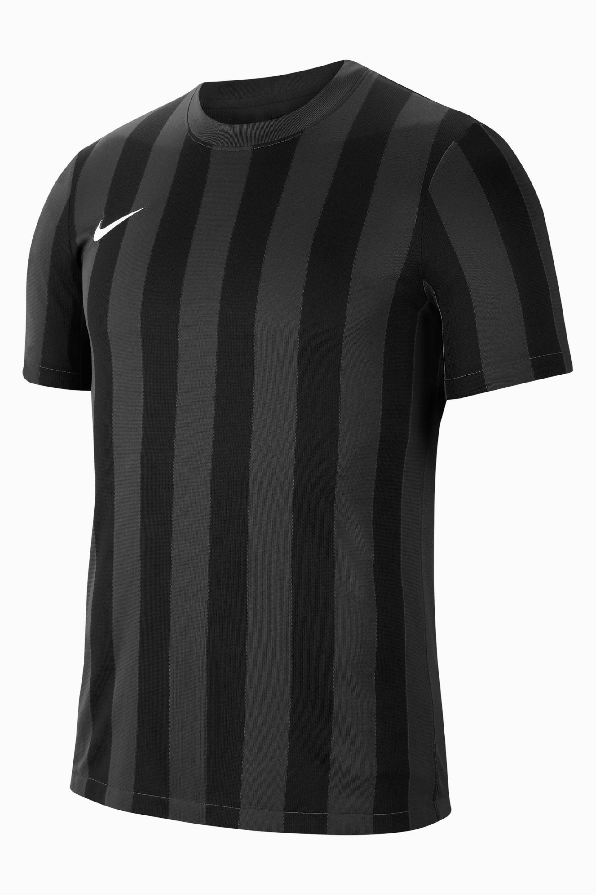 Koszulka Nike Striped Division IV Junior - Czarny