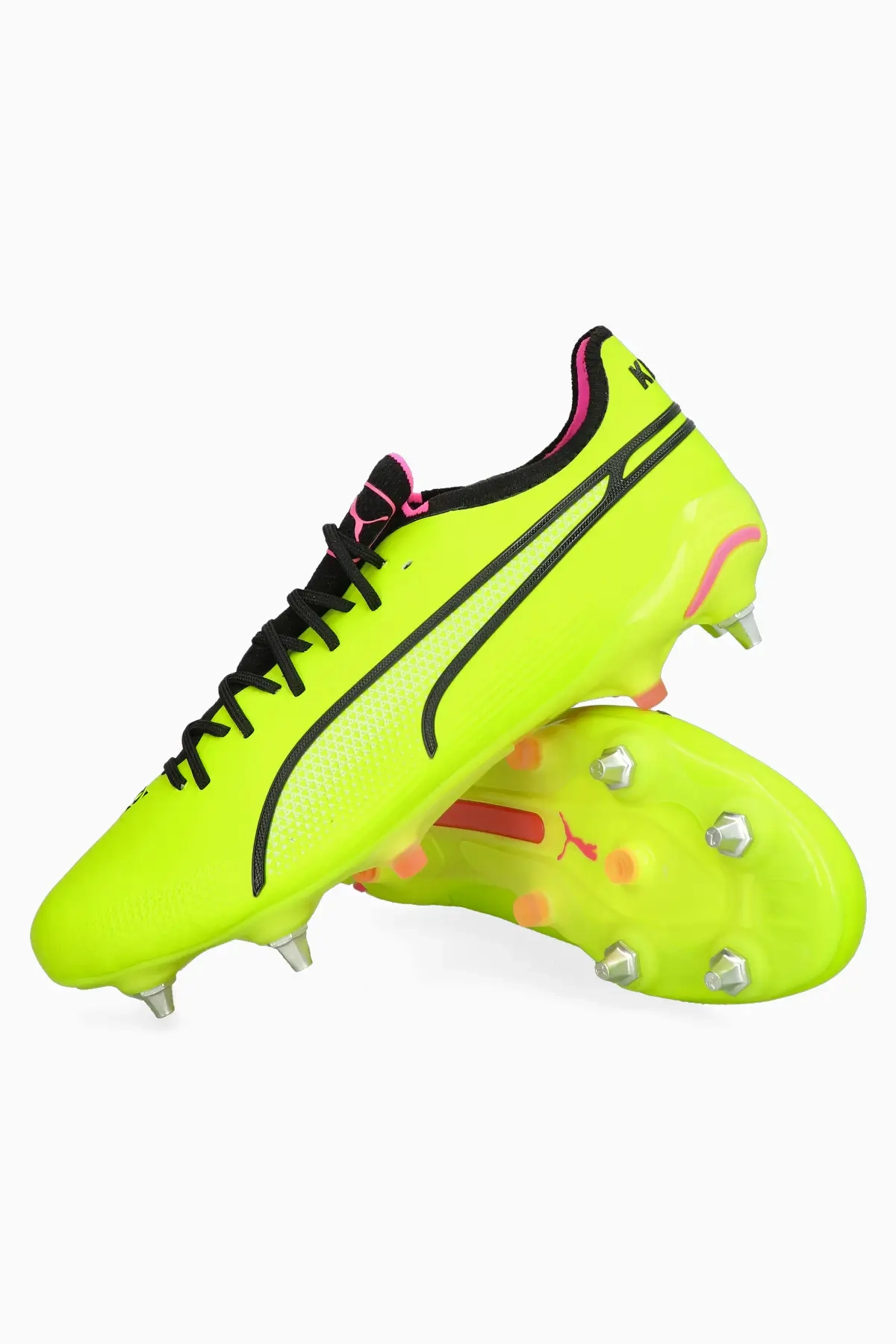 Wkręty Puma King Ultimate MxSG - Limonkowy
