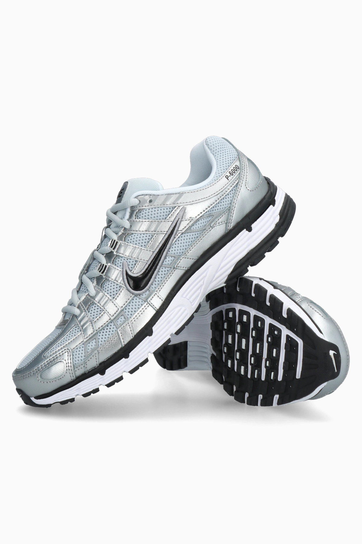 Buty Nike P-6000 - Srebrny