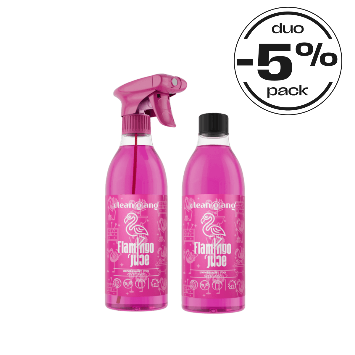 duo pack Flamingo’Juce uniwerslany